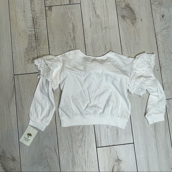 TUCKER & TATE White Ruffle Blouse - Picture 6 of 6